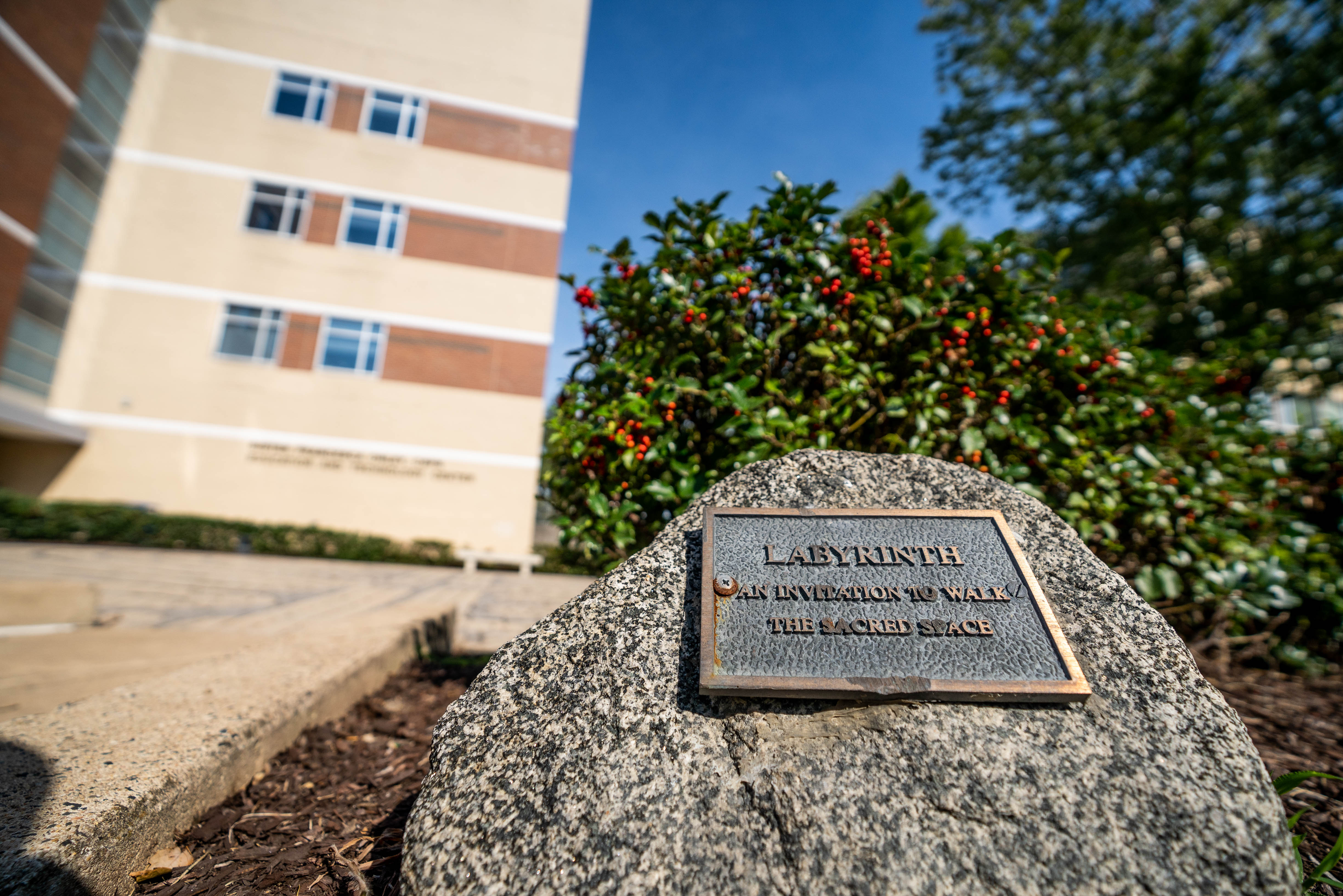 The Labyrinth signage