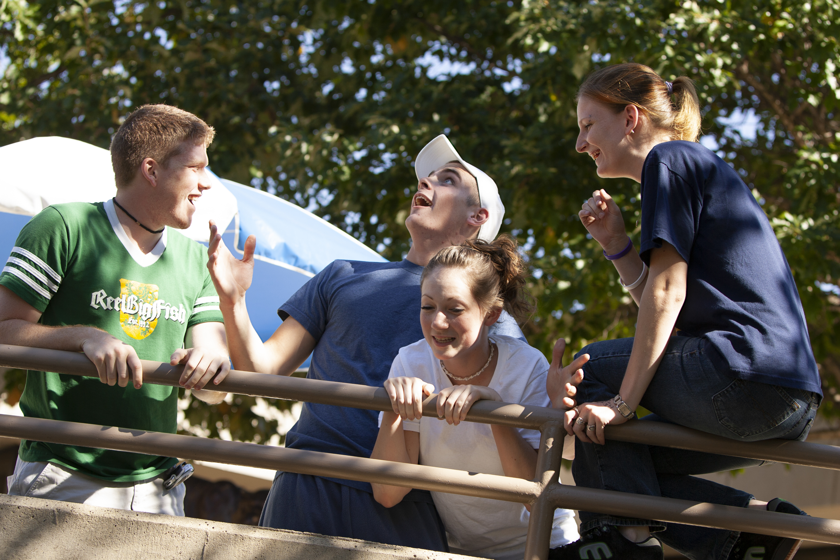 Students Having Fun_N4I1116.jpg Students having fun on campus