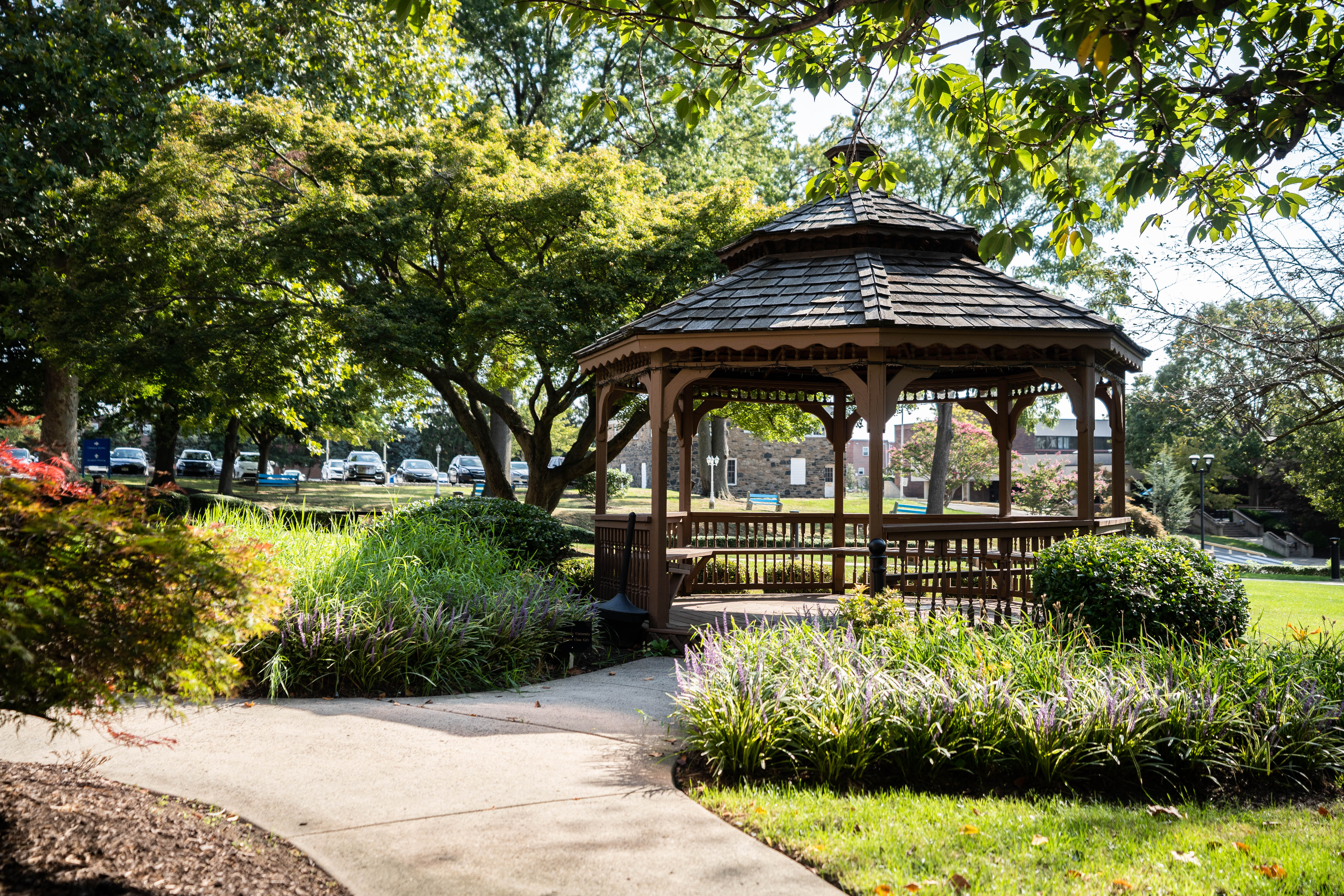 Gazebo on campus