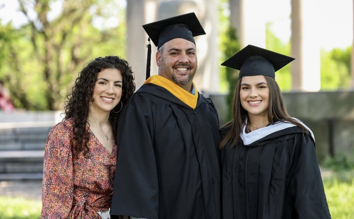 FatherDaughter Graduates Receive Degrees at Holy Family University