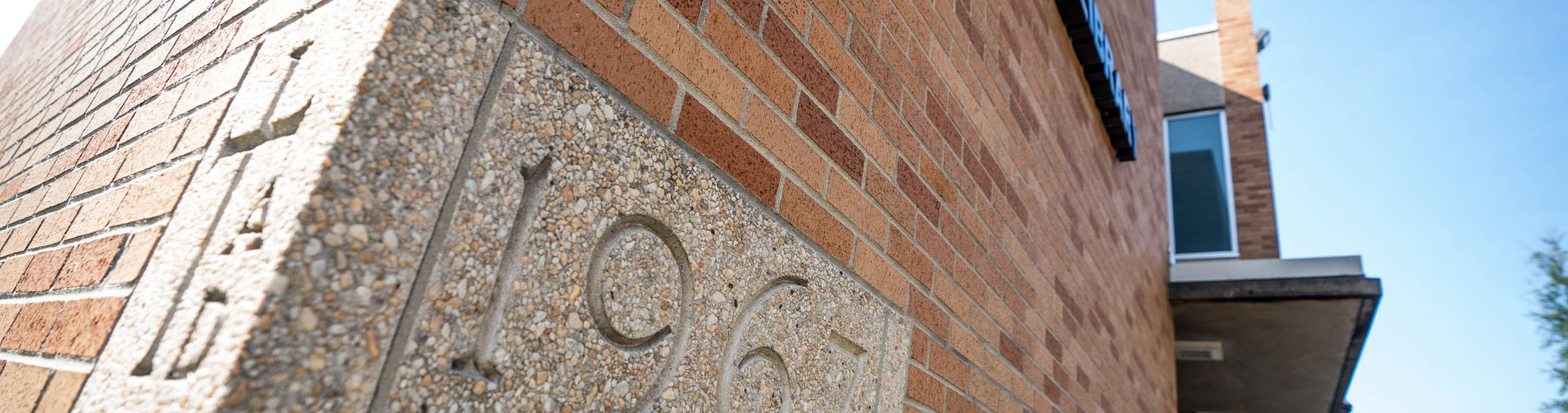 1967 cornerstone on library