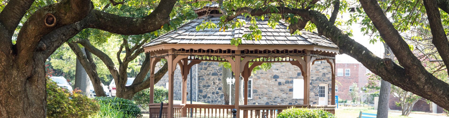 Gazebo on the Philadelphia campus