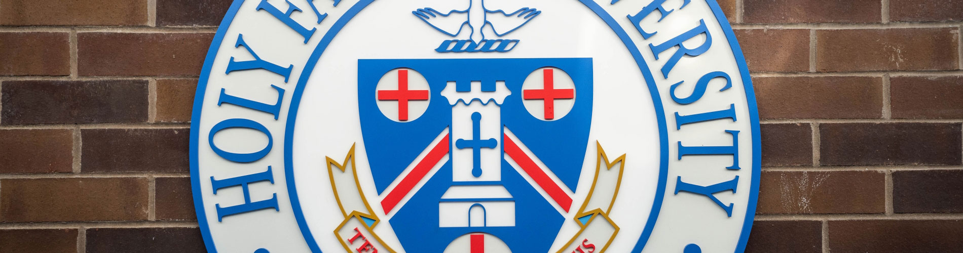 University seal in the Campus Center