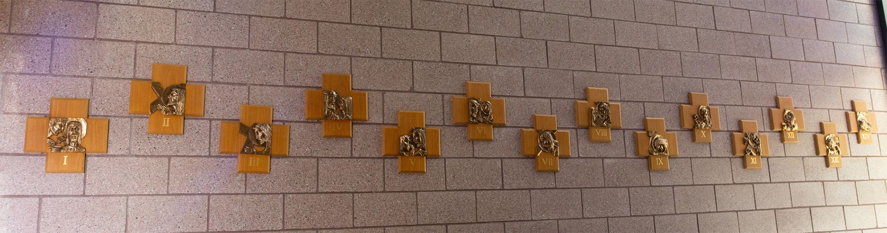 Stations of the Cross in Newtown Chapel