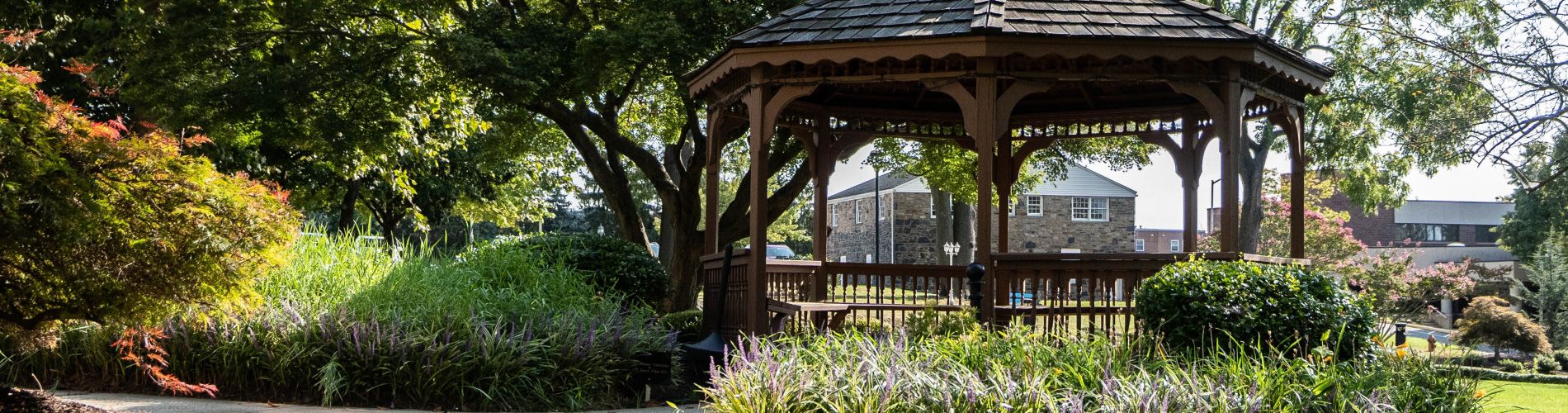 Gazebo on campus
