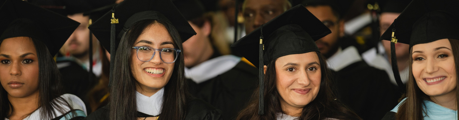 Holy Family University students during graduation