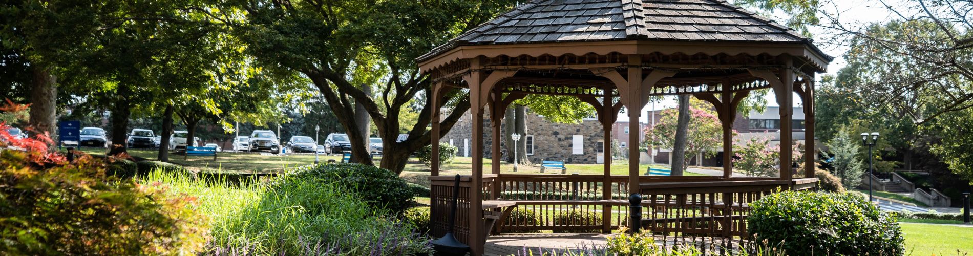 Gazebo on campus