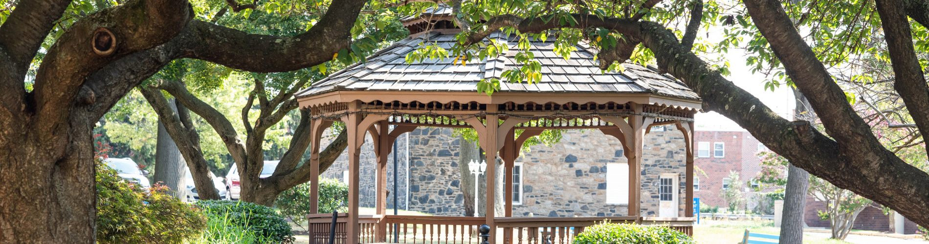Gazebo on the Philadelphia campus