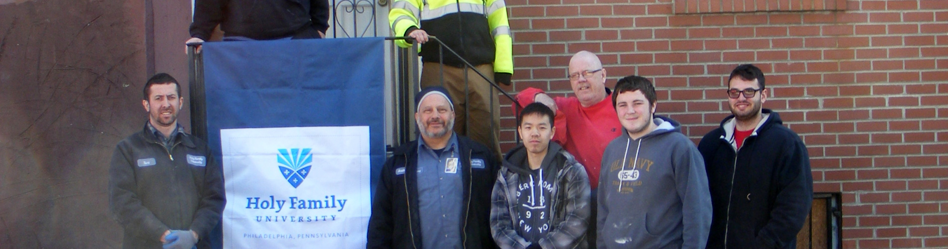 Holy Family students and staff volunteer in the community