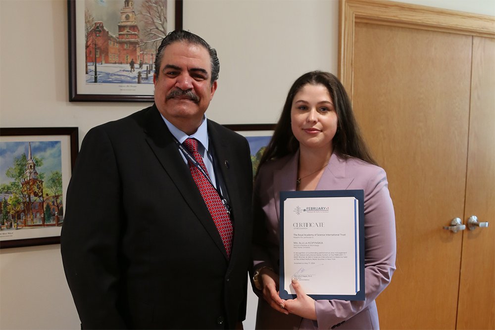 Prince Adnan El-Hashemite and recognized student