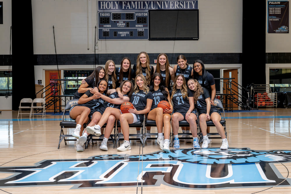 Holy Family women’s basketball team