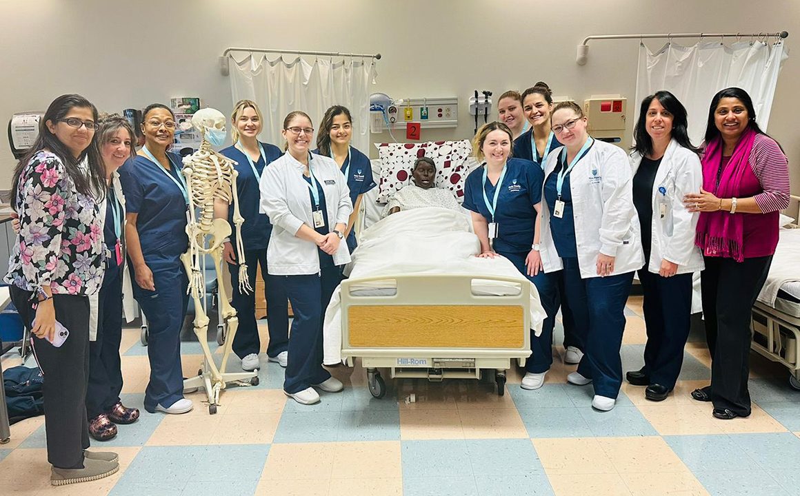 Second Degree Distance Hybrid BSN program faculty and students