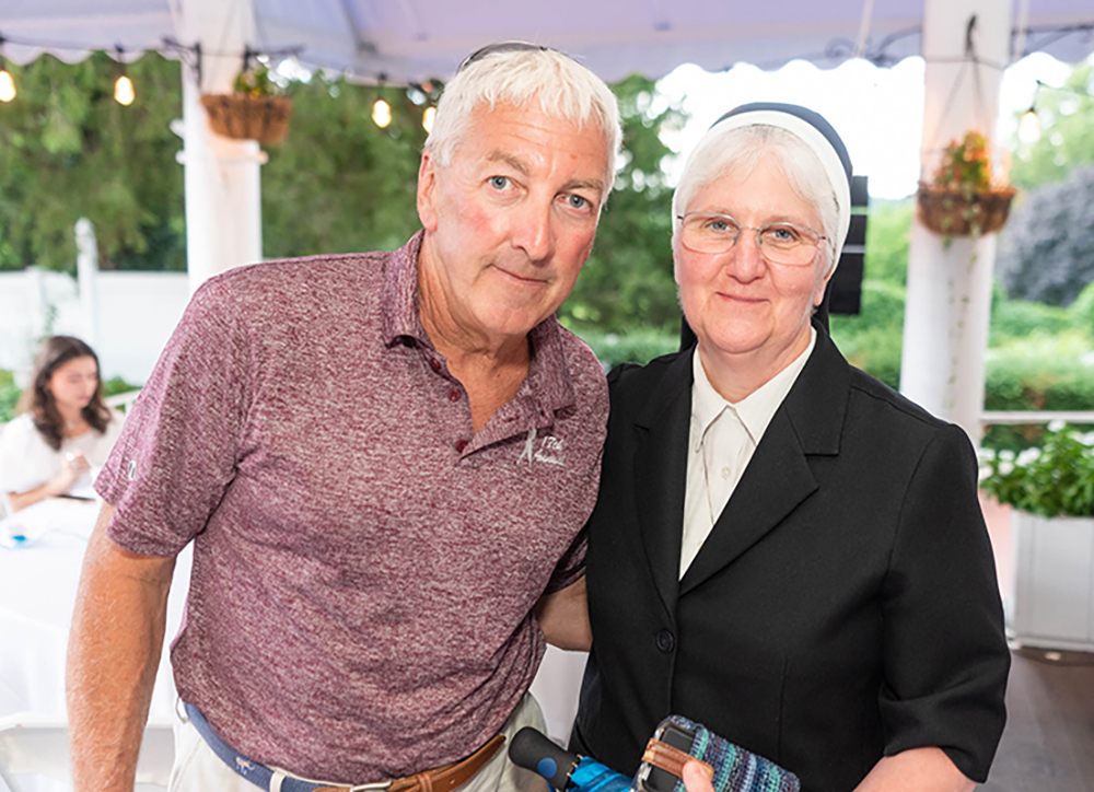 Joe Connelly and Sister Rita Fanning