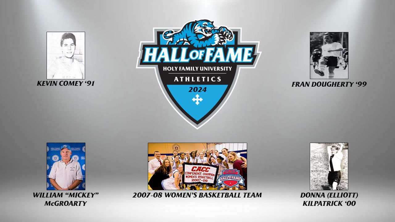Graphic for Holy Family University Department of Athletics Hall of Fame