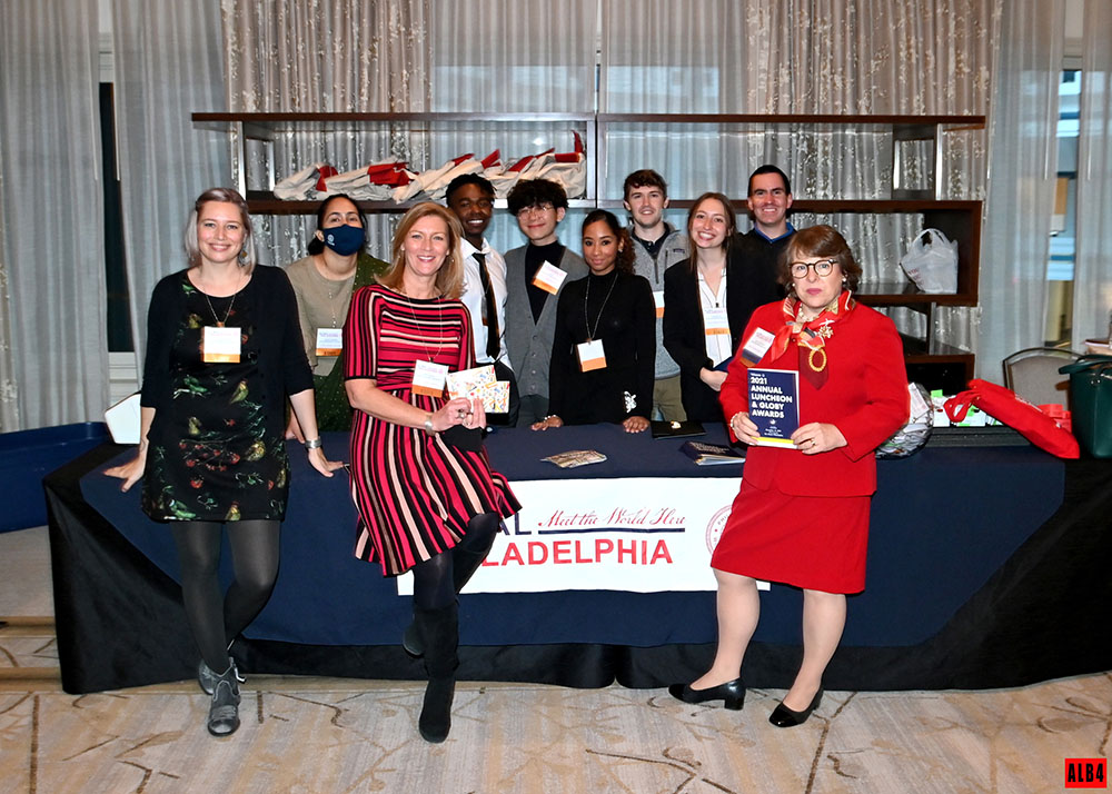 Global Philadelphia Association table at event