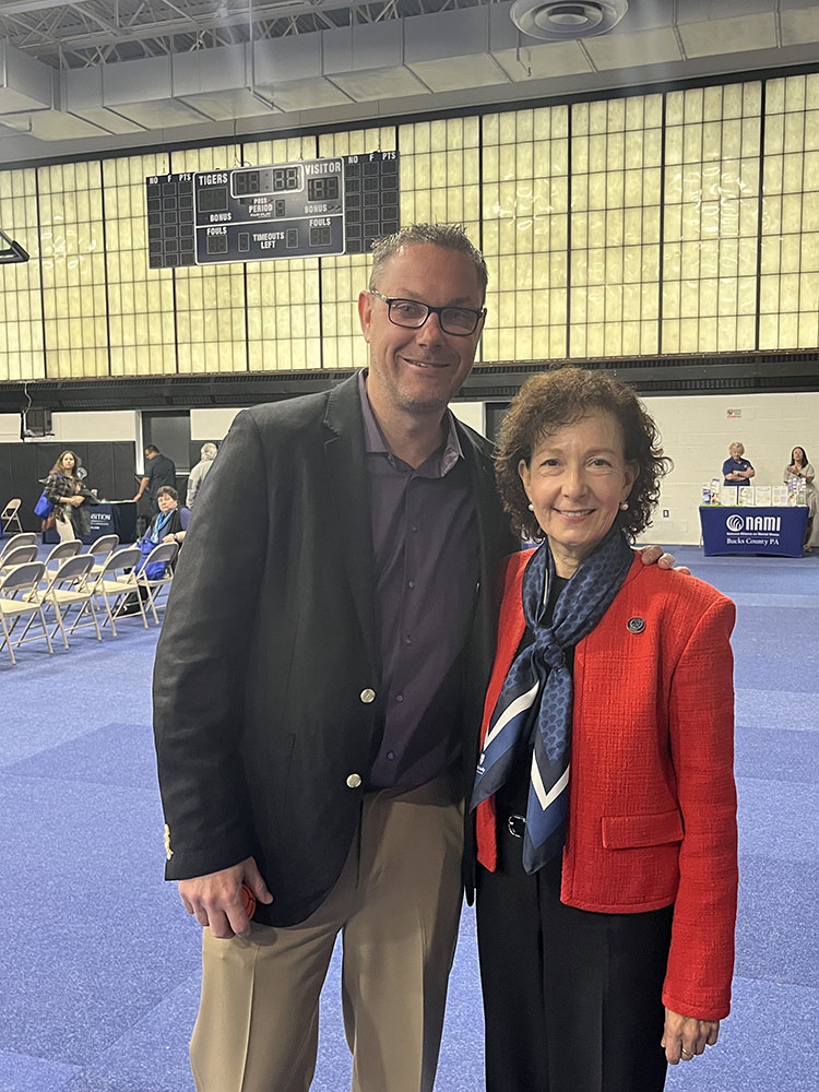 Dr. Prisco at 2nd Annual Collegiate Recovery Program