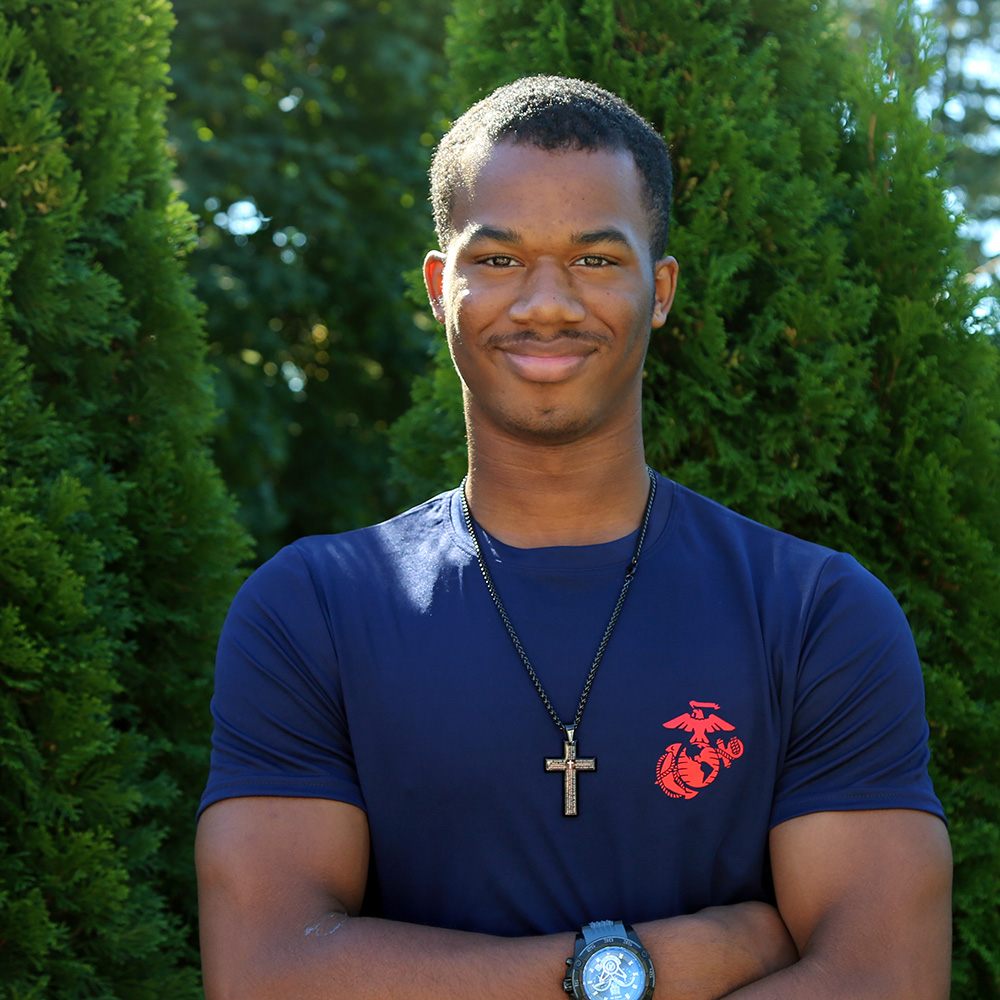 Student Jayden Fobbs