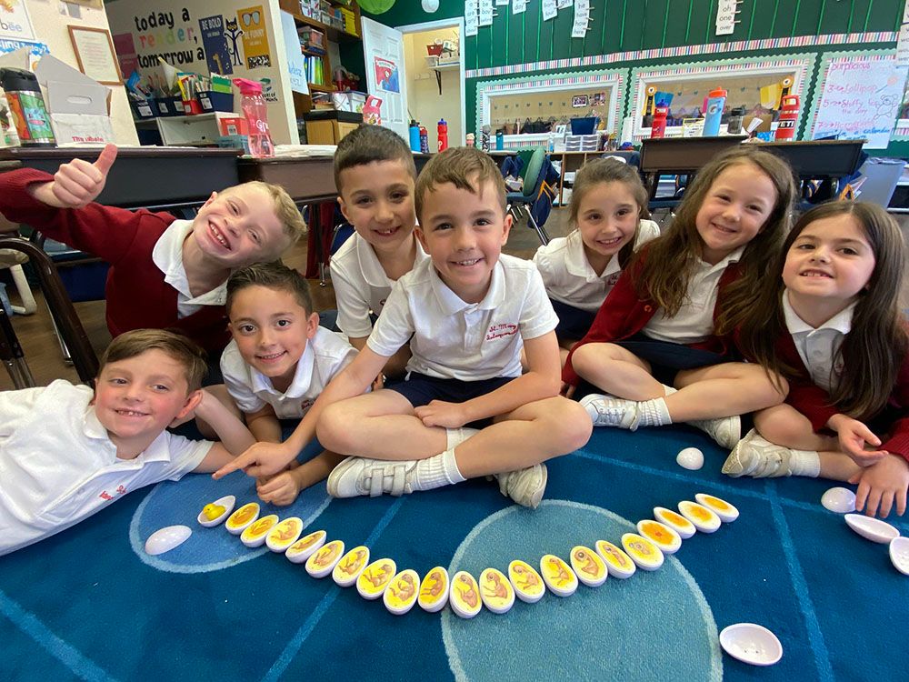 Students in Rakus's classroom