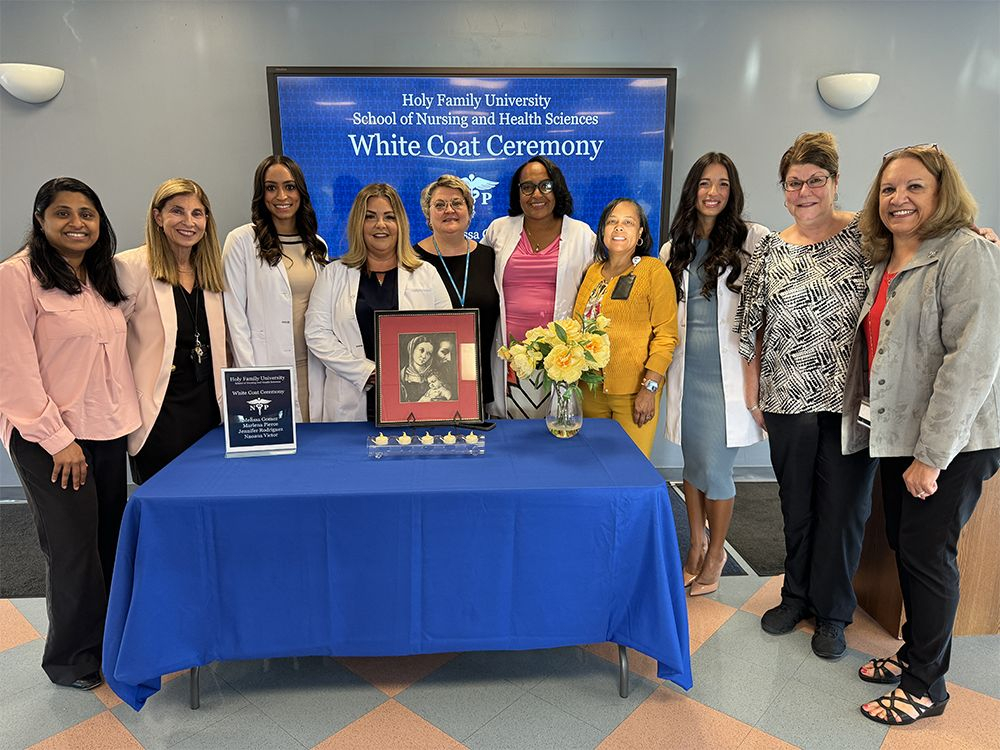 White Coat Ceremony for MSN-DNP FNP Students
