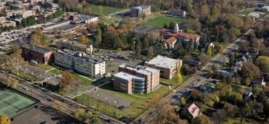 Aerial Shot of HFU Campus