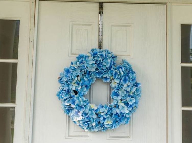 HFU floral wreath