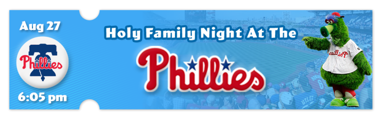 Holy Family Night at the Phillies