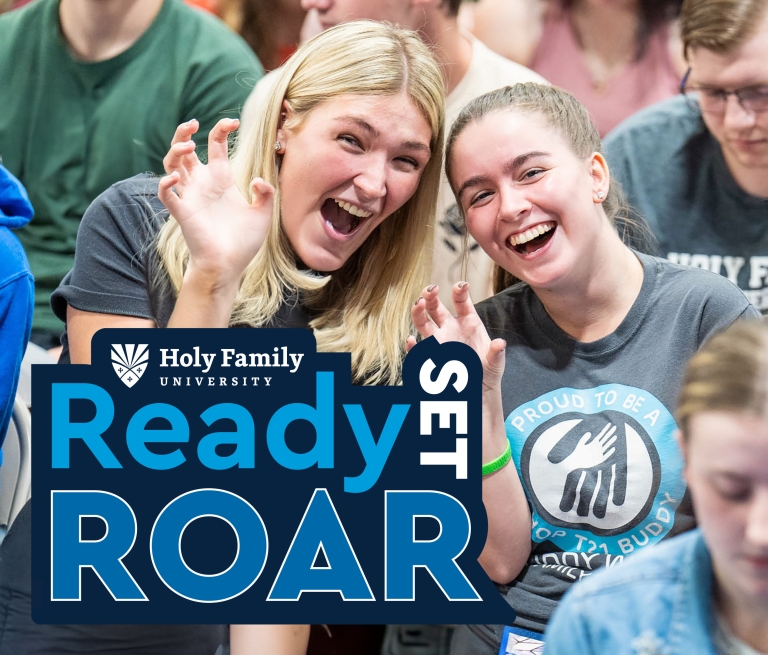 Ready. Set. Roar! 2024 Holy Family University