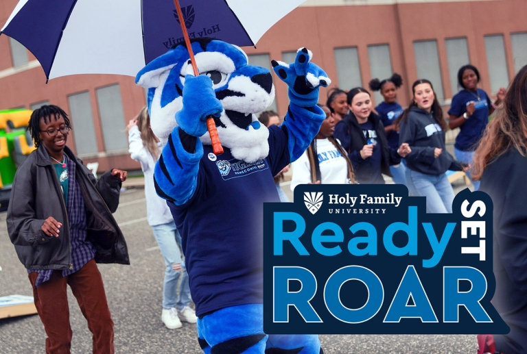 Ready. Set. Roar! 2024 Holy Family University