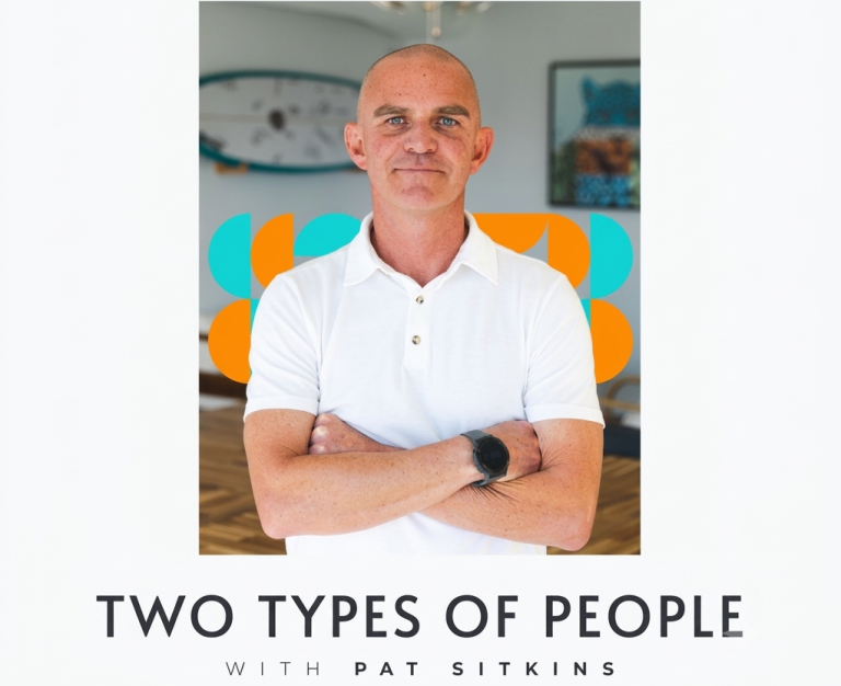 Two Types of People Podcast logo thumbnail